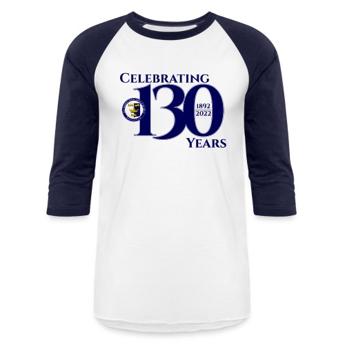 All Saints 130 Logo - Unisex Baseball T-Shirt