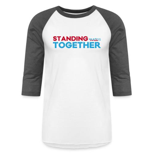 AASL 2025 National Conference: Standing Together - Unisex Baseball T-Shirt