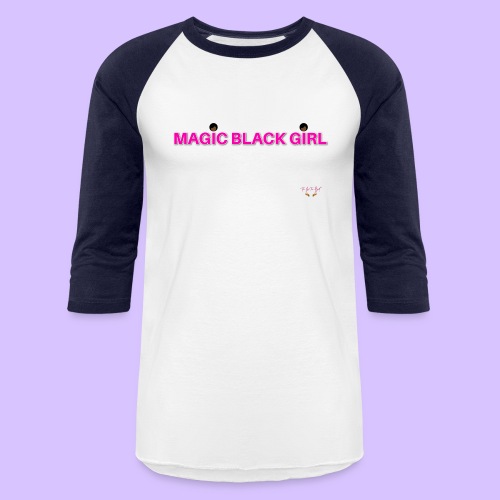 Magic Black Girl - Unisex Baseball T-Shirt