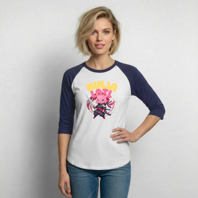 Kawaii Axolotl Ninja