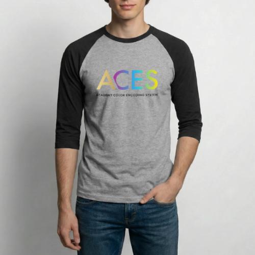 Academy Color Encoding System (ACES) - Unisex Baseball T-Shirt