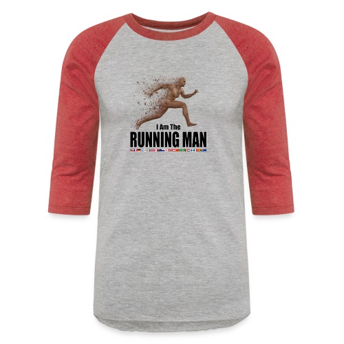 I am the Running Man - Cool Sportswear - Unisex Baseball T-Shirt