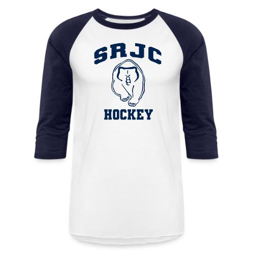 SRJC Classic Navy SLIM 2.0 - Unisex Baseball T-Shirt