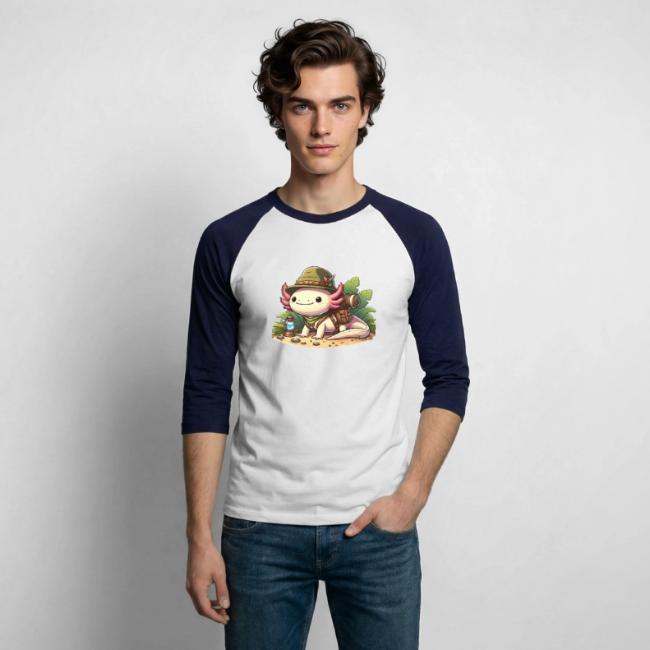 Cute Axolotl Adventure Graphic