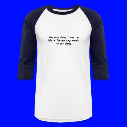 Get Along - Boyfriends - Unisex Baseball T-Shirt