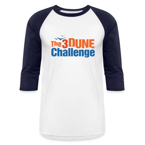 The 3 Dune Challenge - Unisex Baseball T-Shirt
