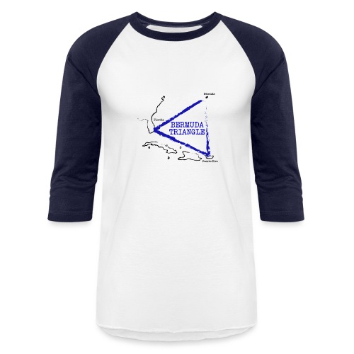 Bermuda Triangle - Unisex Baseball T-Shirt