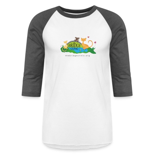 The Bridge Clinic Logo - Unisex Baseball T-Shirt