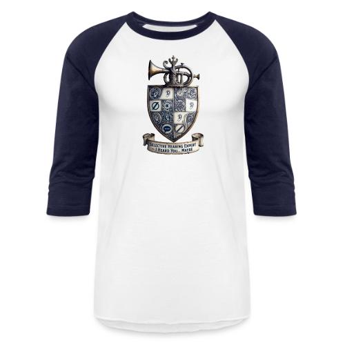 Selective Hearing Expert Crest T Shirt - Unisex Baseball T-Shirt
