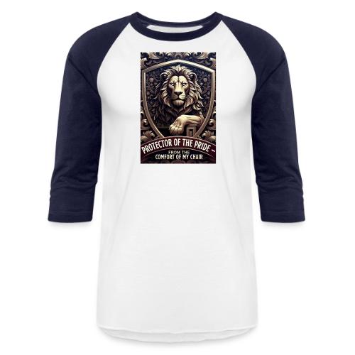 Lion King T Shirt, Funny Low-Effort Father Gift - Unisex Baseball T-Shirt