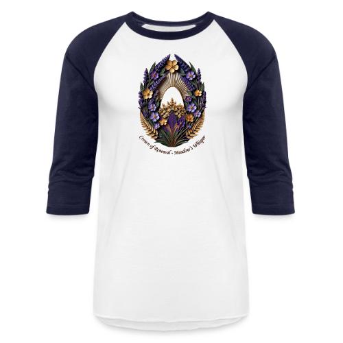 Easter Meadow Crown Renewal T Shirt, Spring Gift - Unisex Baseball T-Shirt