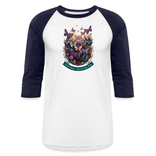 Easter Dawn's Flutter Butterfly T Shirt, Gift - Unisex Baseball T-Shirt
