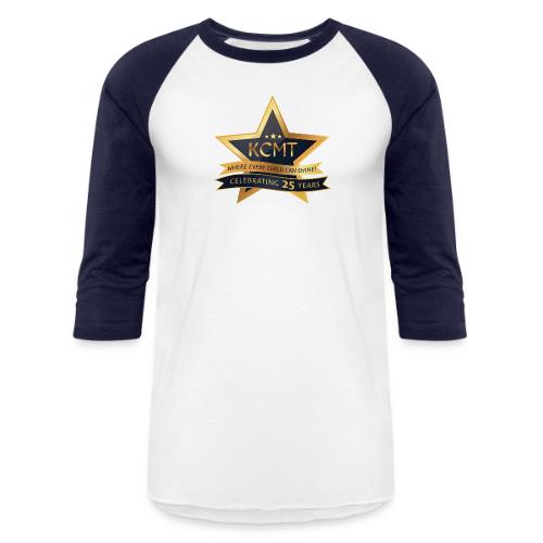 KCMT Celebrating 25 Years - Unisex Baseball T-Shirt