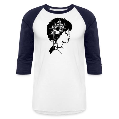 Just a Girl Who Loves Books - Unisex Baseball T-Shirt
