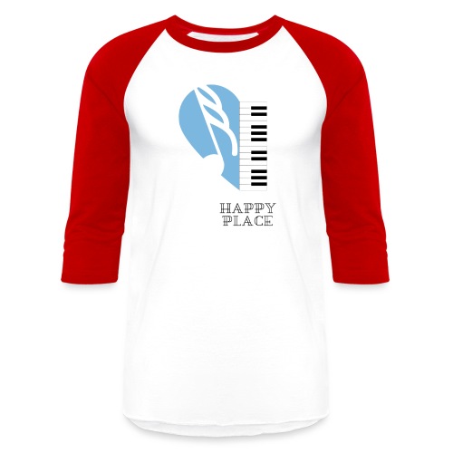 Alicia Greene music logo 2 - Unisex Baseball T-Shirt