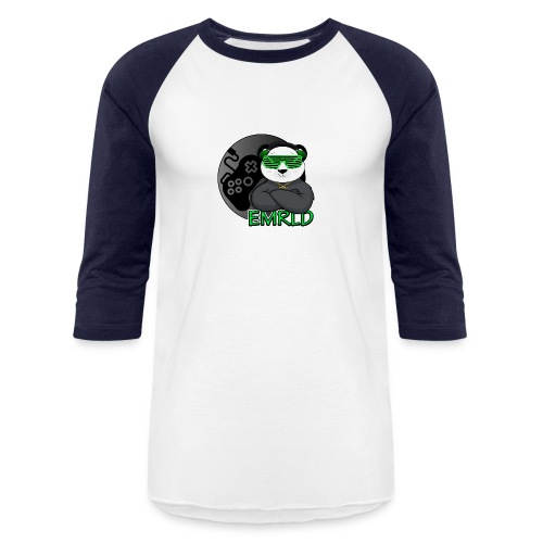 Emerald Logo - Unisex Baseball T-Shirt
