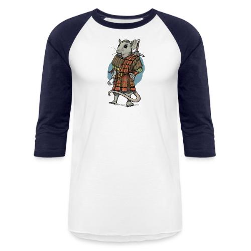 Mice of Legend - Captain Hamish - Unisex Baseball T-Shirt