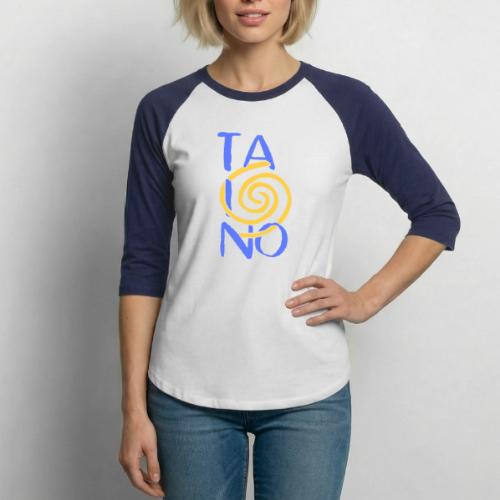 Taino Spiral - Unisex Baseball T-Shirt