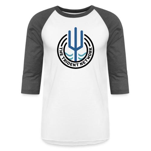 Trident Network Color - Unisex Baseball T-Shirt