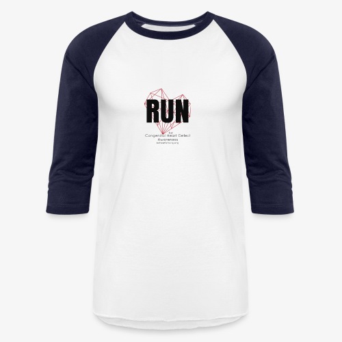 Run lifestyle - Unisex Baseball T-Shirt