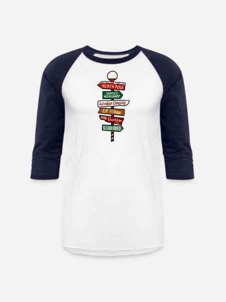 Signs of Imagination Collection. - Unisex Baseball T-Shirt - white/navy