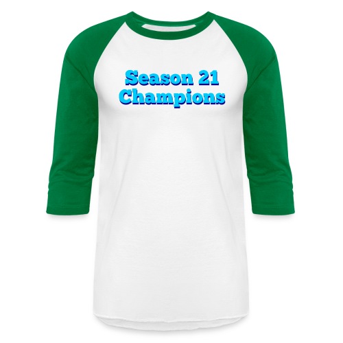 Season twenty one Champions - Unisex Baseball T-Shirt