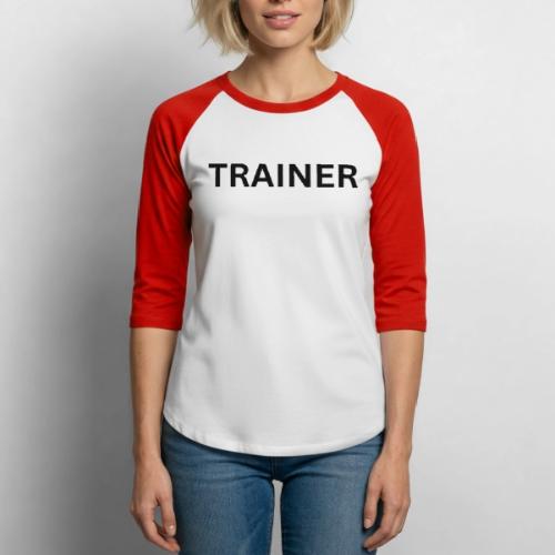 TRAINER - Unisex Baseball T-Shirt
