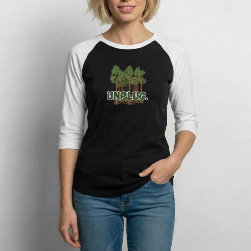 Unplug Series 4 - Unisex Baseball T-Shirt