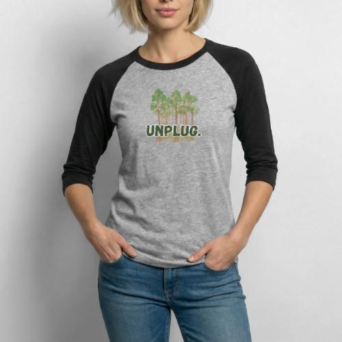 Unplug Series 4 - Unisex Baseball T-Shirt