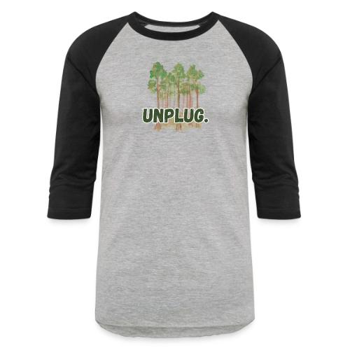 Unplug Series 4 - Unisex Baseball T-Shirt