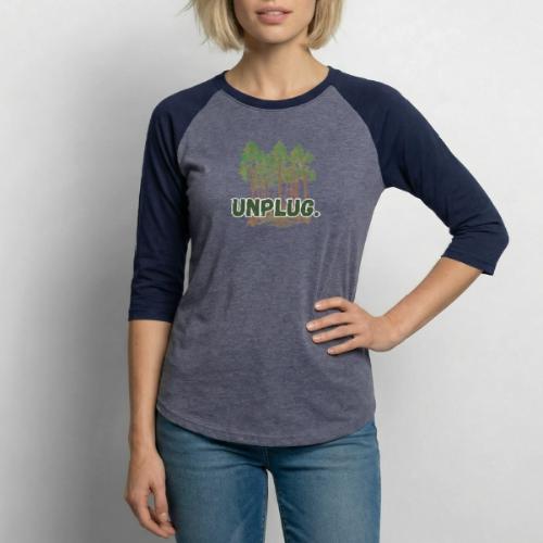 Unplug Series 4 - Unisex Baseball T-Shirt