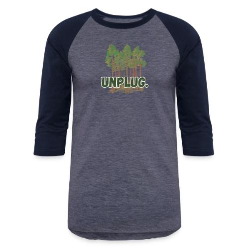 Unplug Series 4 - Unisex Baseball T-Shirt