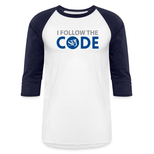 I Follow the Code - Unisex Baseball T-Shirt
