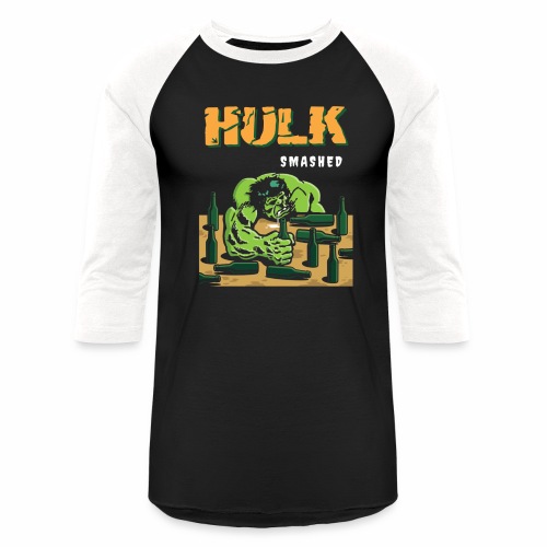 Hulk Smashed - Unisex Baseball T-Shirt