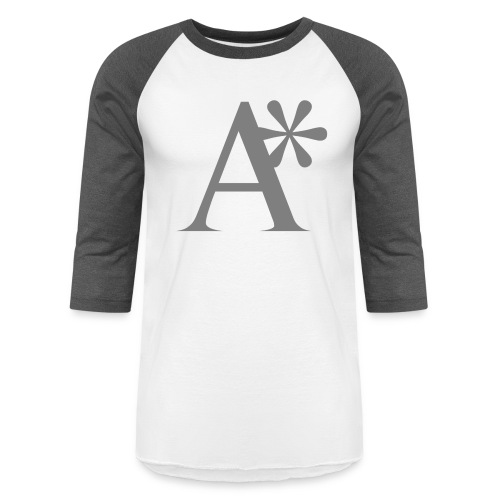 A* logo - Unisex Baseball T-Shirt