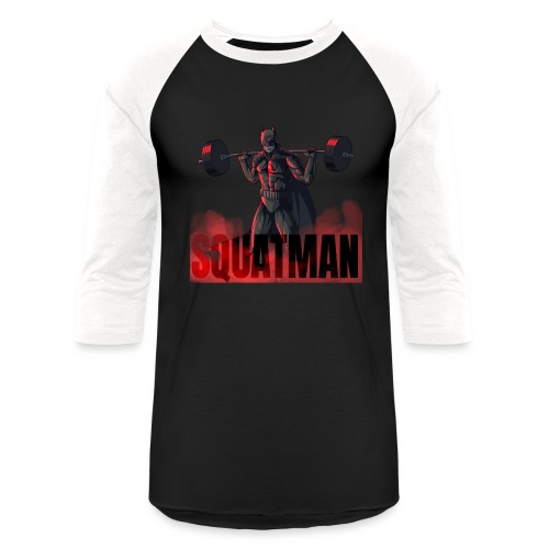 SQUATMAN Pheasyque T-SHIRT - Unisex Baseball T-Shirt