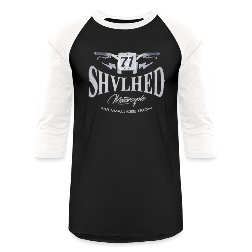 SHVLHED Motorcycle - Milwaukee Iron - Unisex Baseball T-Shirt