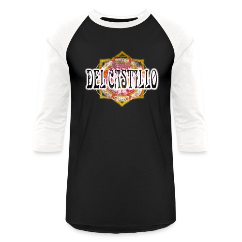 DC Logo Neon - Unisex Baseball T-Shirt