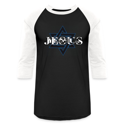 Jesus Yeshua is our Star - Unisex Baseball T-Shirt
