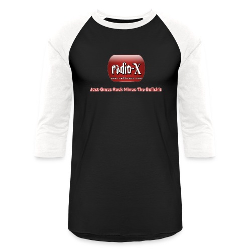 Radio X Logo - Unisex Baseball T-Shirt