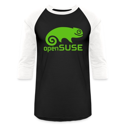 openSUSE Logo Vector - Unisex Baseball T-Shirt