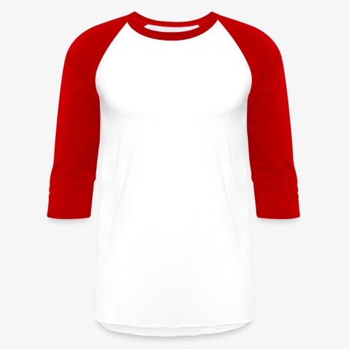 16IMAGING Horizontal White - Unisex Baseball T-Shirt