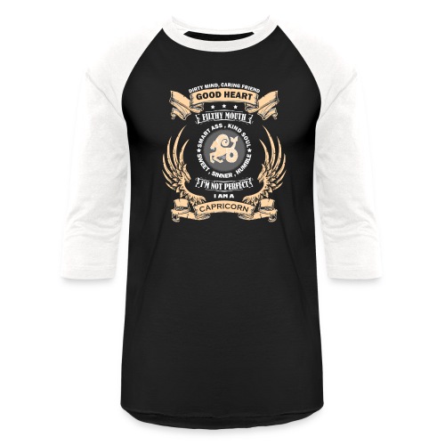 Zodiac Sign - Capricorn - Unisex Baseball T-Shirt