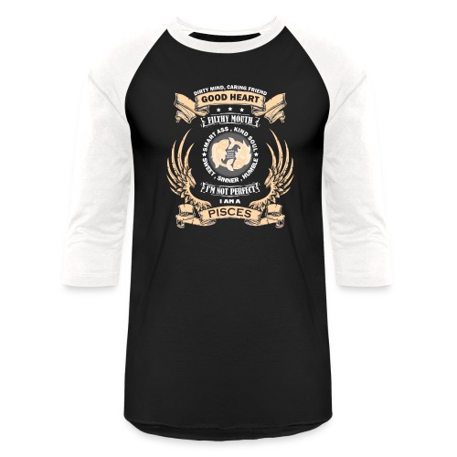 Zodiac Sign - Pisces - Unisex Baseball T-Shirt