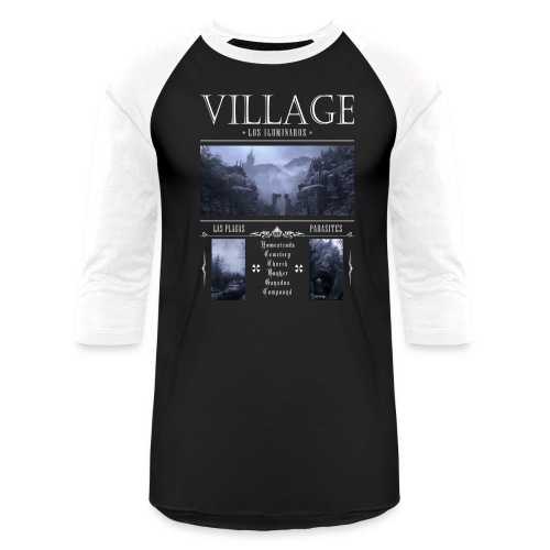 Los Iluminados Village 2 - Unisex Baseball T-Shirt