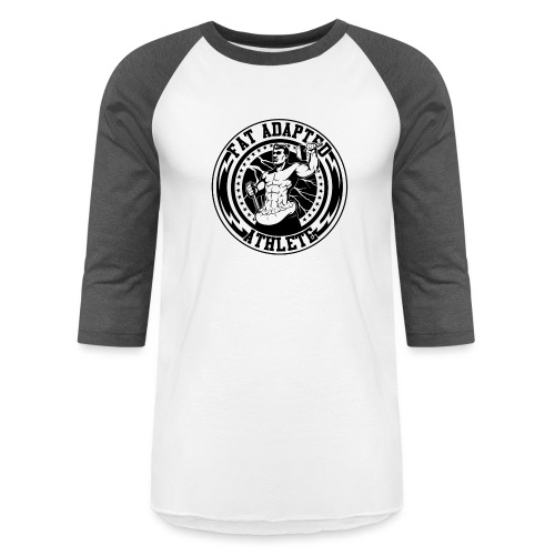 Fat Adapted Athlete - Unisex Baseball T-Shirt