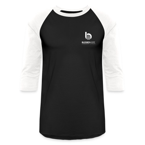 BHCC White Logo - Unisex Baseball T-Shirt