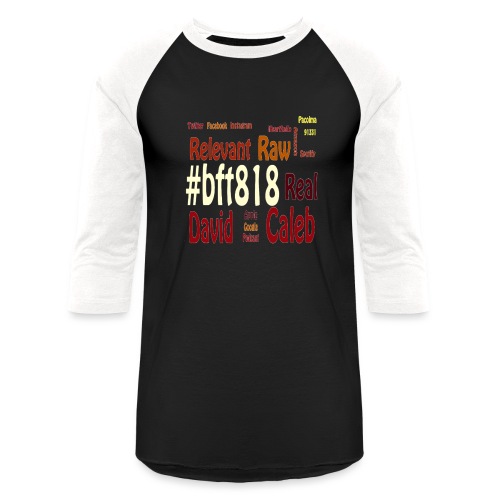 Hashtags - Unisex Baseball T-Shirt