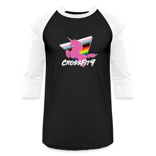 CrossFit9 Pride 2020 - Unisex Baseball T-Shirt