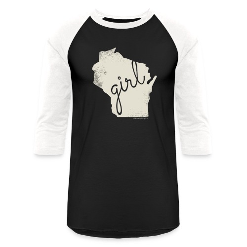 Wisconsin Girl Product - Unisex Baseball T-Shirt